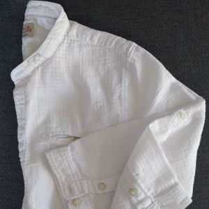 Zara boys collection white shirt size 9/cm 134